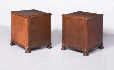 Pair of Mahogany Bedsides by Whytock & Reid of Edinburgh - Image 9