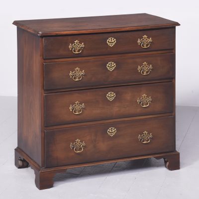 George III Red Walnut Chest of Drawers