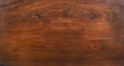 George III Red Walnut Chest of Drawers - Image 7