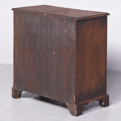 George III Red Walnut Chest of Drawers - Image 9