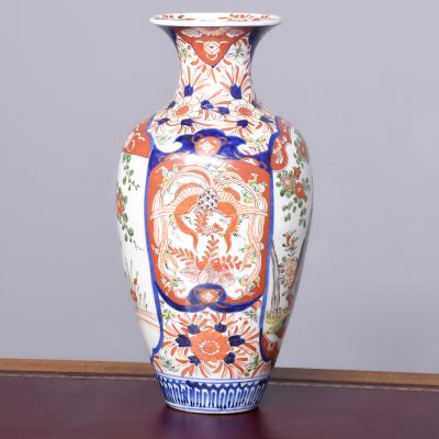 Large Baluster Shaped Imari Vase