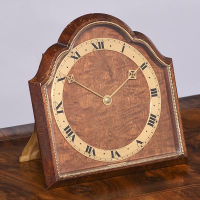 Art Deco Brass Strut Clock