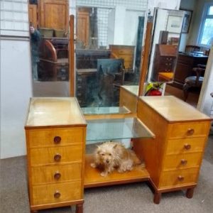 Good Mid Century Retro Dressing Table Antique shop Miscellaneous