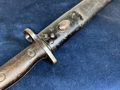 BAYONET & SCABBARD 3rd BATTALION MONMOUTHSHIRE RIFLES Military & War Antiques 6