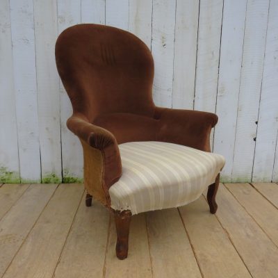 Antique French Napoleon III Armchair