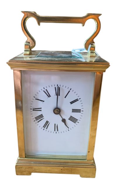 Fantastic Large Antique gong striking Carriage Clock – ca 1900