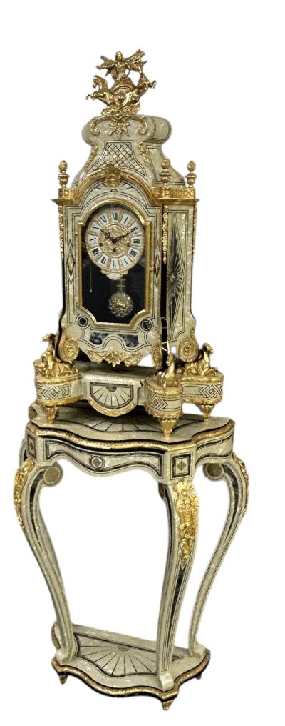 Incredible Italian Hallway Musical Bracket Clock on Pedestal table base - Image 15