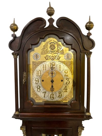 Exquisite Victorian musical Longcase Clock – ca1898 - Image 7