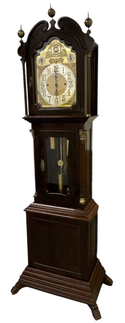 Exquisite Victorian musical Longcase Clock – ca1898 - Image 8