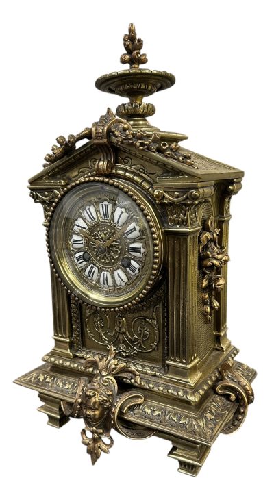 Fabulous Antique French Ormolu Mantel Clock - Image 3