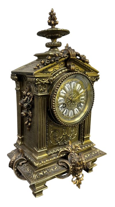 Fabulous Antique French Ormolu Mantel Clock - Image 7