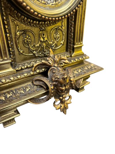 Fabulous Antique French Ormolu Mantel Clock - Image 5