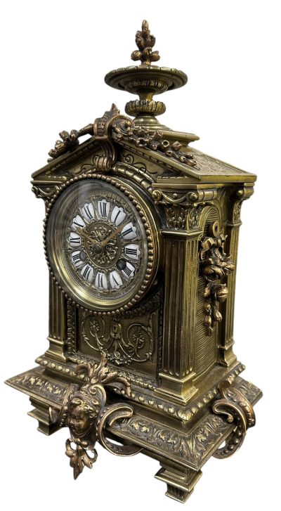 Fabulous Antique French Ormolu Mantel Clock - Image 2