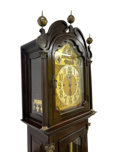 Exquisite Victorian musical Longcase Clock – ca1898 - Image 2