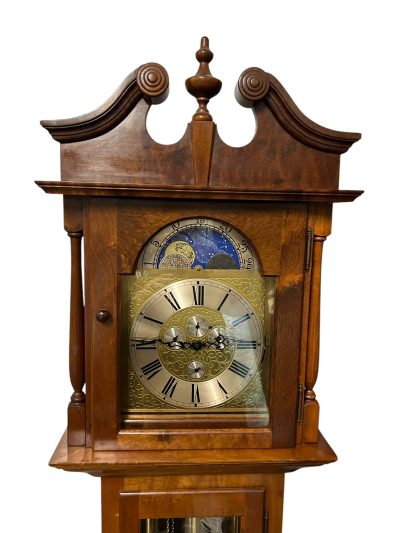 Wonderful Hermle Triple chime musical Longcase Clock - Image 5