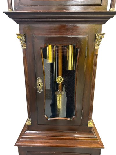 Exquisite Victorian musical Longcase Clock – ca1898 - Image 4