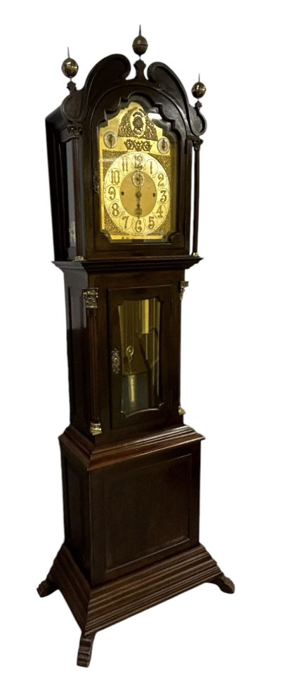 Exquisite Victorian musical Longcase Clock – ca1898 - Image 11