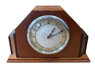 Stylish Art Deco Mantel Clock – 8 Day Clock – ca1940