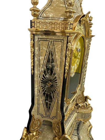 Incredible Italian Hallway Musical Bracket Clock on Pedestal table base - Image 6