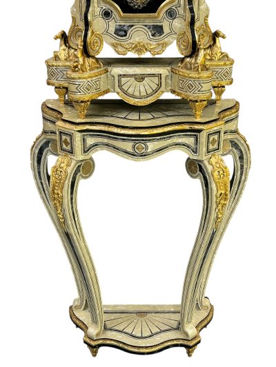 Incredible Italian Hallway Musical Bracket Clock on Pedestal table base - Image 7