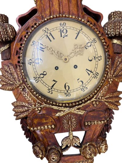 Stunning swedish Cartel Wall Clock – ca1940 - Image 17