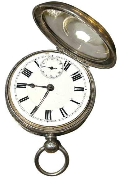 Lovely Victorian Silver case fusee Pocket Watch -ca1880 - Image 2