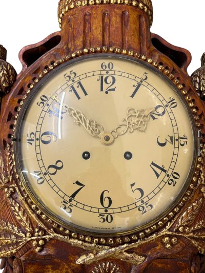 Stunning swedish Cartel Wall Clock – ca1940 - Image 8