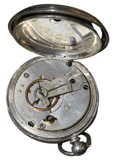 Lovely Victorian Silver case fusee Pocket Watch -ca1880 - Image 7