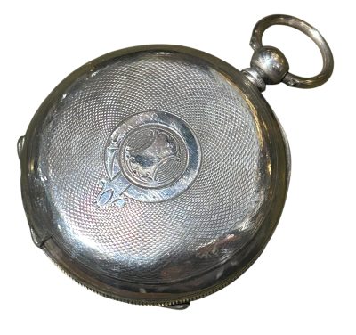 Lovely Victorian Silver case fusee Pocket Watch -ca1880 - Image 5