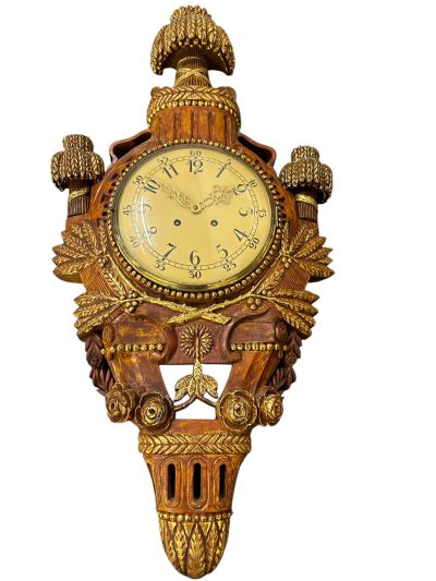 Stunning swedish Cartel Wall Clock – ca1940 - Image 12