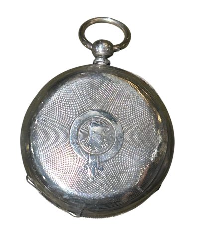 Lovely Victorian Silver case fusee Pocket Watch -ca1880 - Image 3