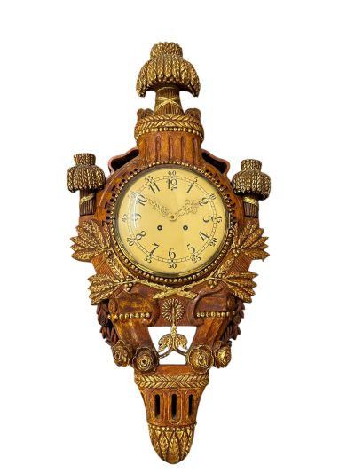 Stunning swedish Cartel Wall Clock – ca1940 - Image 2