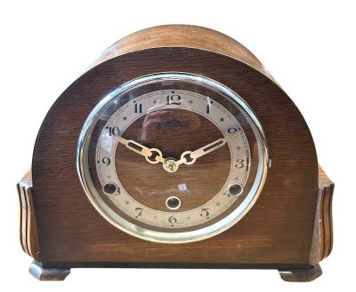 Retro Art Deco Westminster chime Bentima Mantel Clock – ca1930