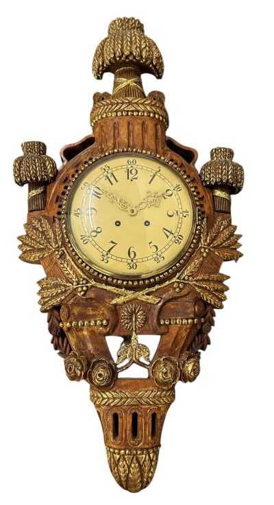 Stunning swedish Cartel Wall Clock – ca1940 - Image 7