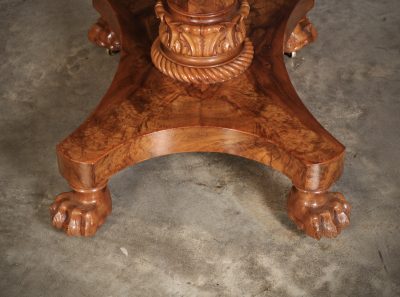 William IV Walnut Card Table - Image 15