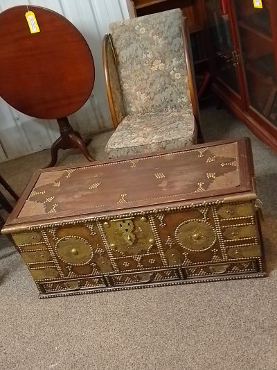 Good Antique 19thC Zanzibar Box Chest