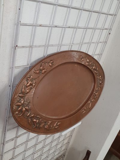 Antique Arts & Crafts Copper Tray