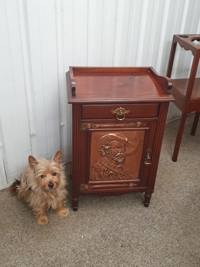 Small Antique Arts & Crafts Cabinet