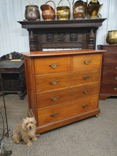 Good Antique Walnut Chest of Drawers