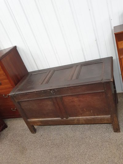 Antique 18thC Oak Georgian Coffer