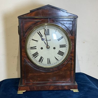 BRACKET CLOCK DOUBLE FUSEE CIRCA 1760