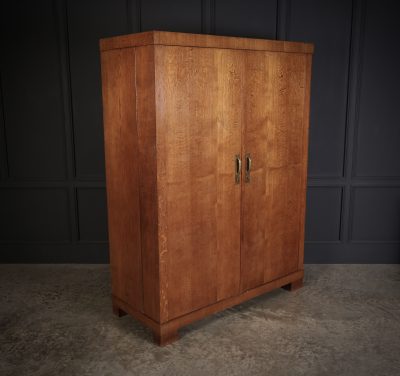 Art Deco Oak Compactum Wardrobe