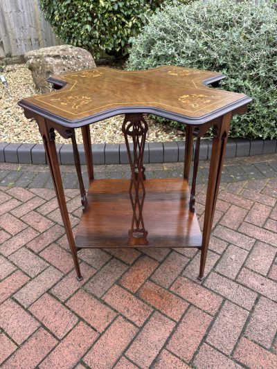 Art Nouveau Mahogany Occasional Table