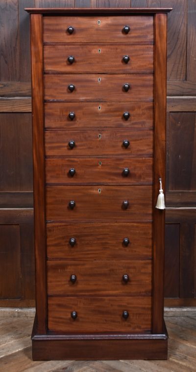 Victorian Mahogany Wellington Chest SAI3689