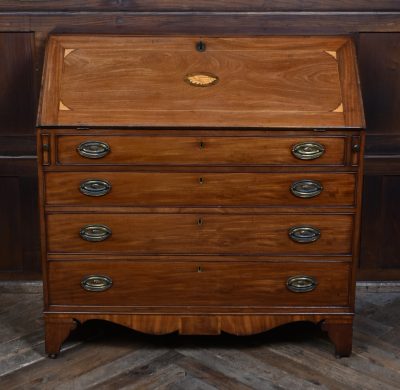 Georgian Mahogany Writing Bureau SAI3658