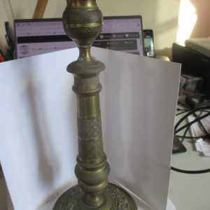 FRENCH EMPIRE CANDLESTICK 1760 CIRCA   28 CM Antique Collectibles