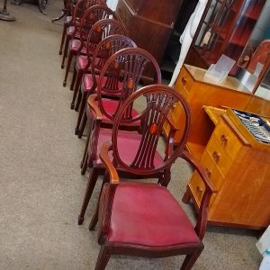 Good Antique Set of 8 Hepplewhite Dining Chairs Antique dining Antique Chairs