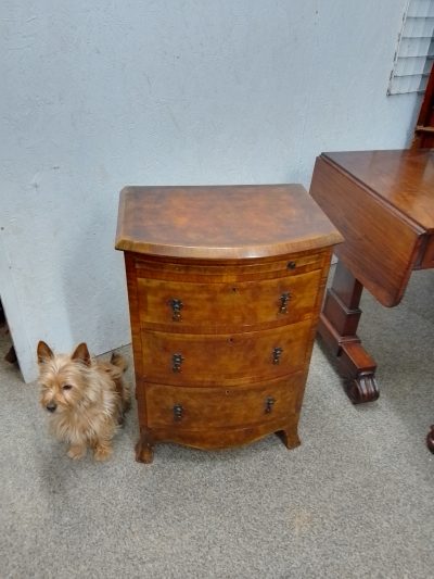 Small 1930's Walnut Chest of Drawers