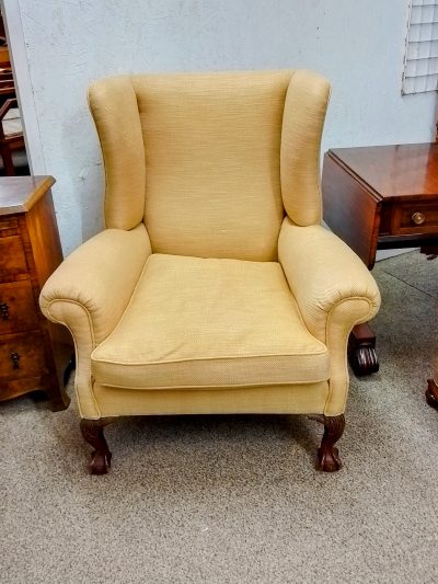 Good Antique Wing Armchair