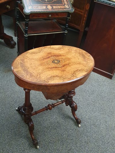 Good Antique Victorian Work Table